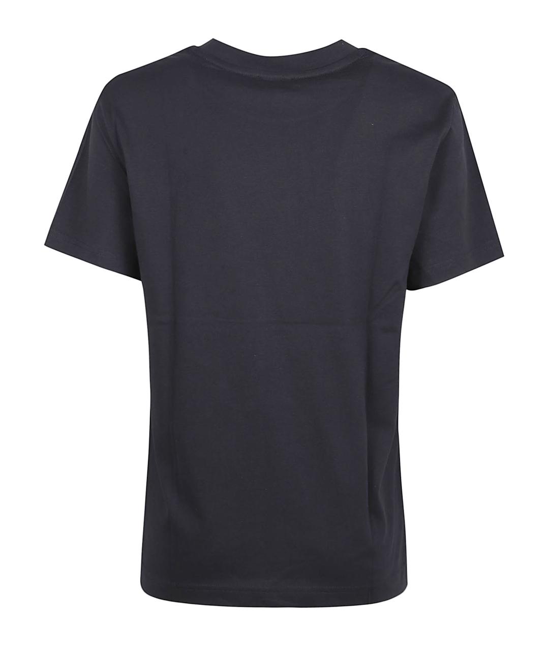 A.P.C. Черная хлопковая футболка, фото 3