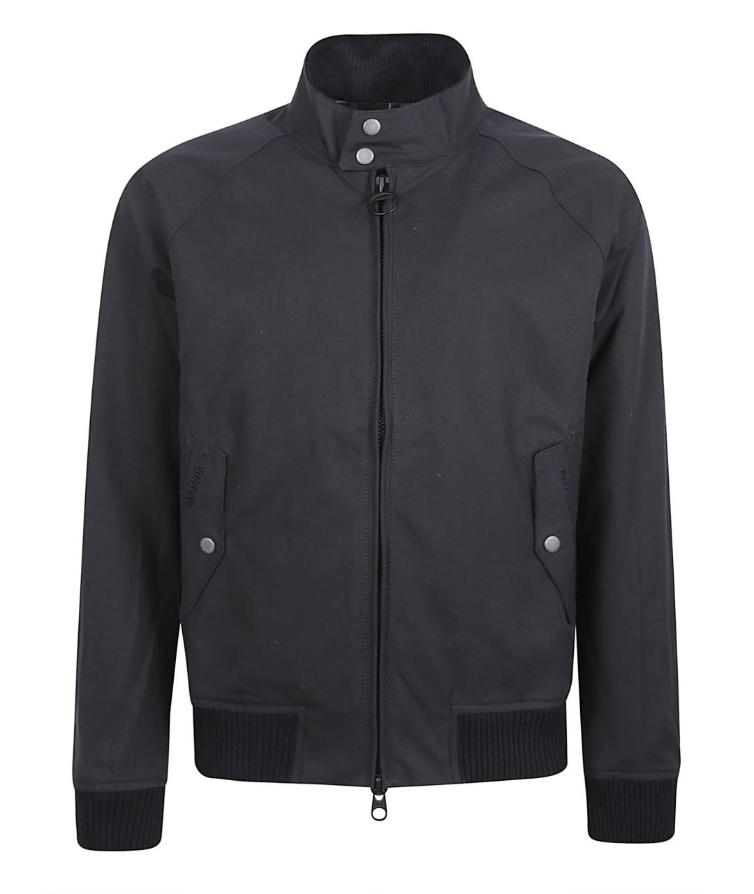 BARBOUR Темно-синяя хлопковая куртка, фото 1