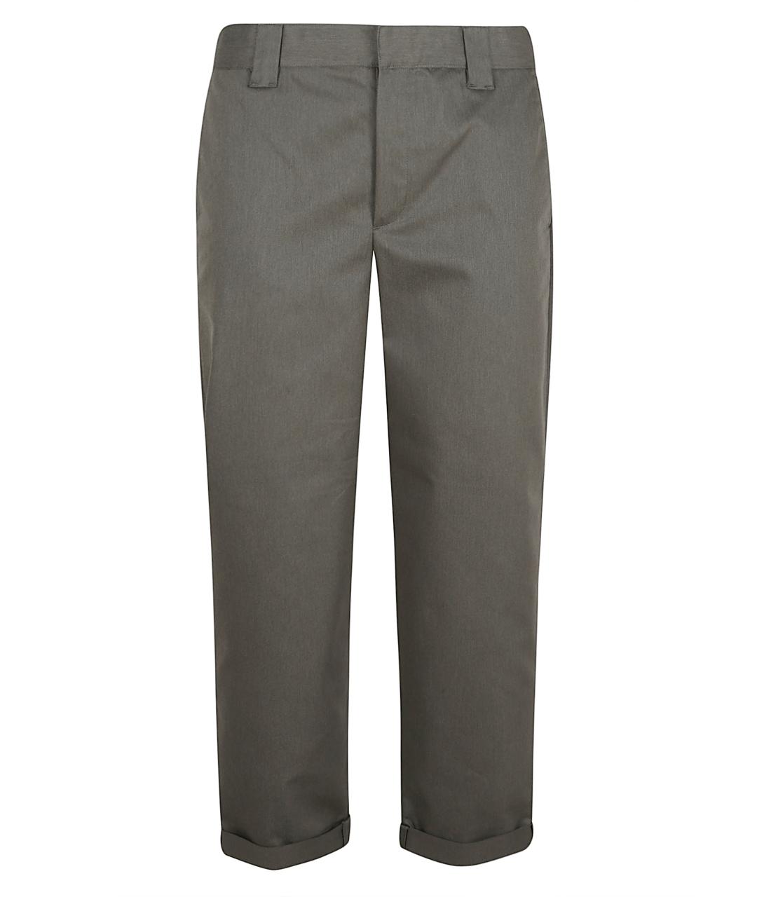 GOLDEN GOOSE DELUXE BRAND Хаки хлопковые повседневные брюки, фото 1