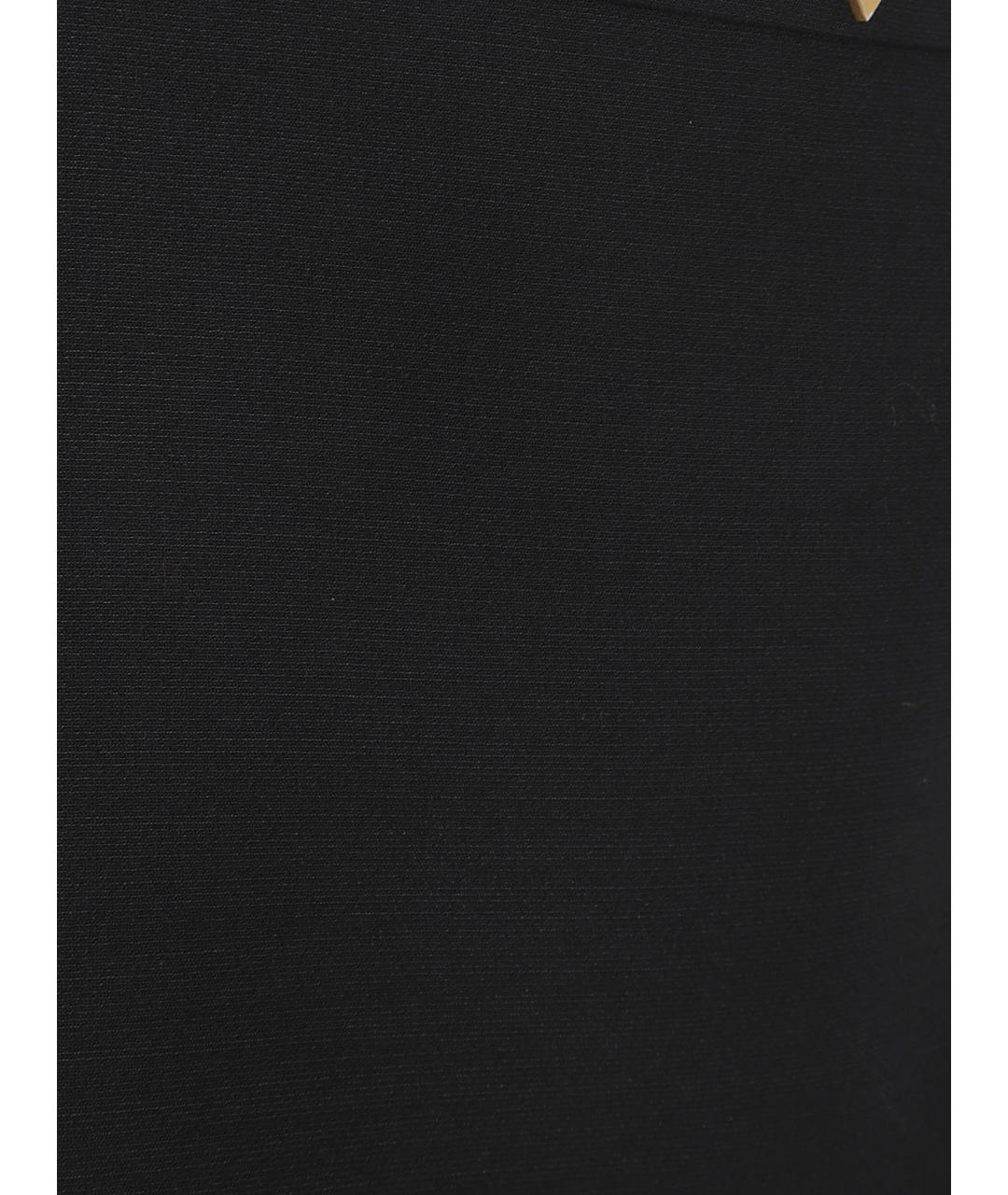 VALENTINO Черная шерстяная юбка миди, фото 2