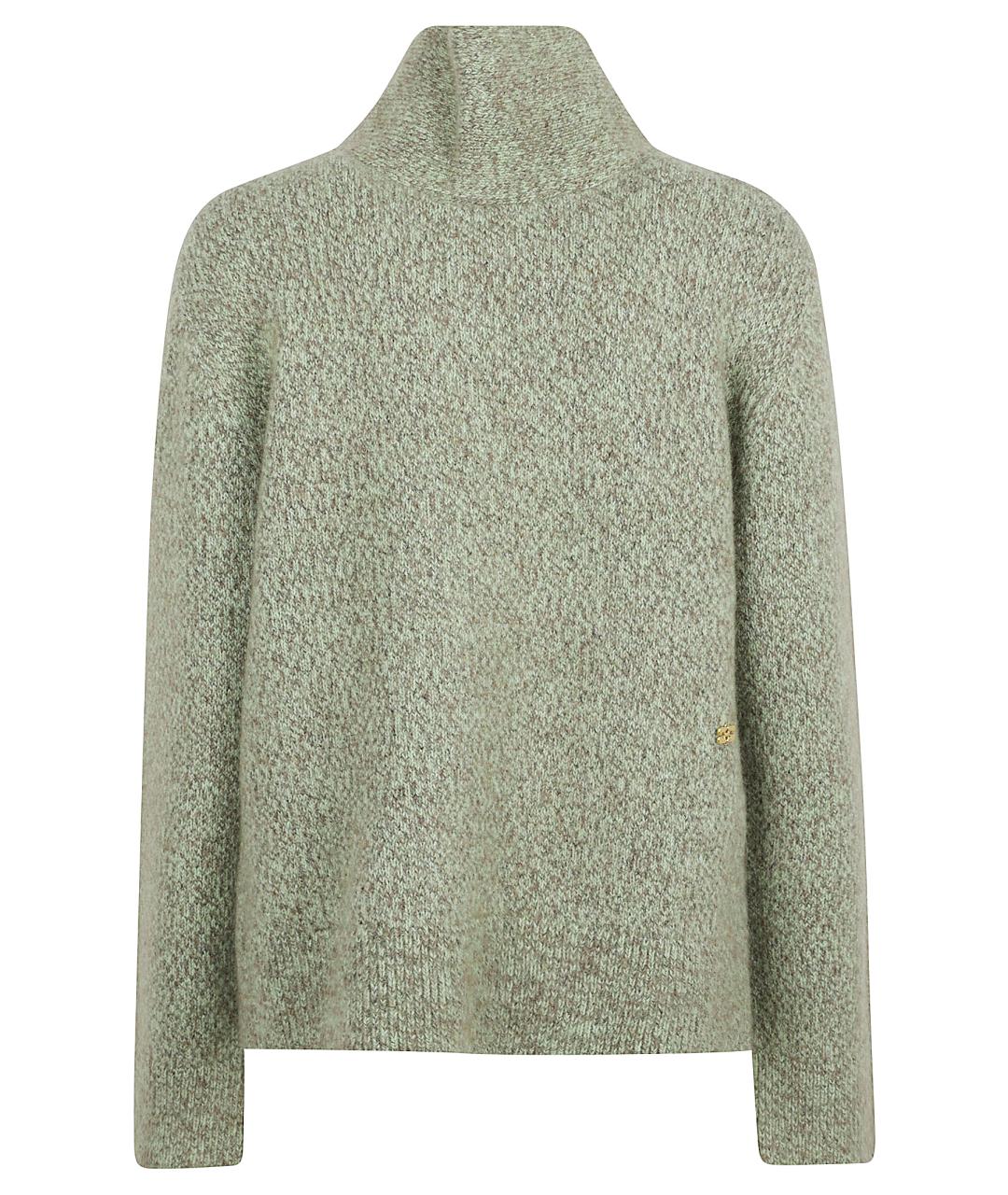 GANNI Зеленый шерстяной джемпер / свитер, фото 3