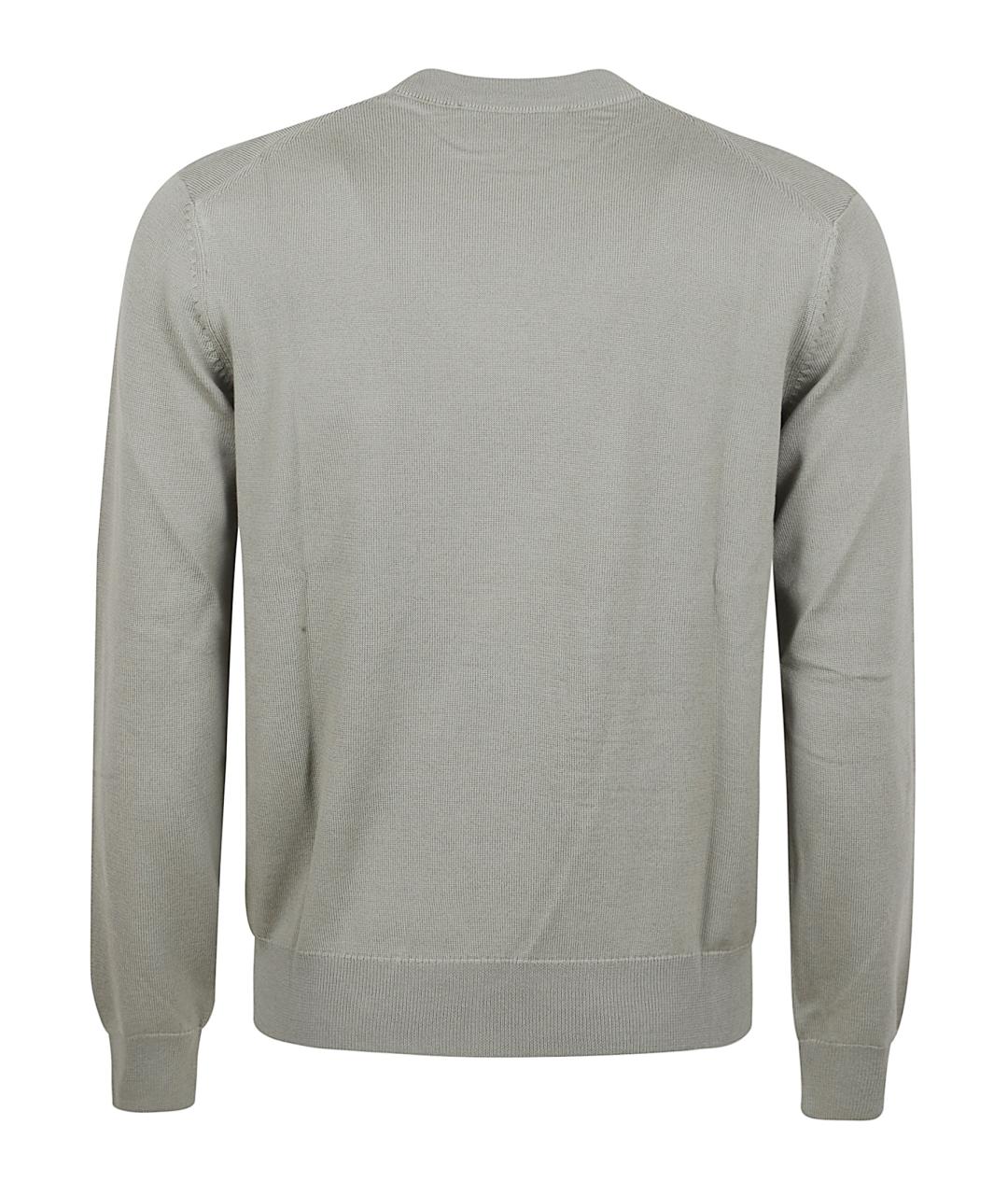 MAISON KITSUNE Зеленый шерстяной джемпер / свитер, фото 3