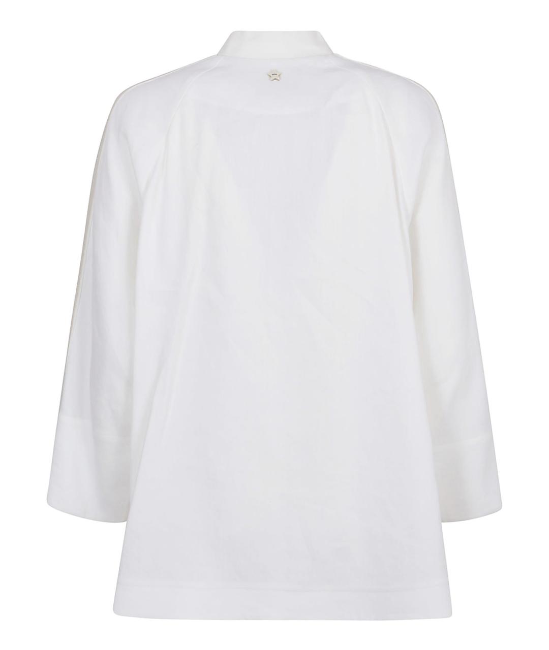 LORENA ANTONIAZZI Белая льняная куртка, фото 2