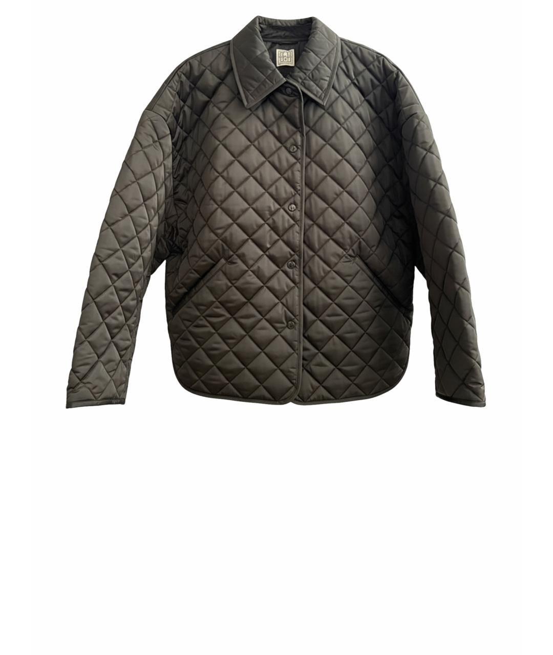 TOTEME Черная полиэстеровая куртка, фото 1