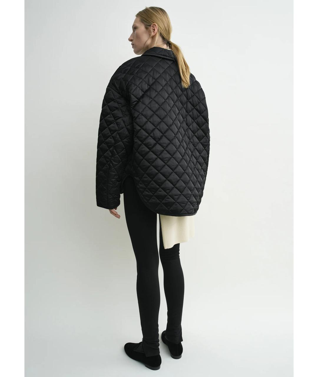 TOTEME Черная полиэстеровая куртка, фото 6