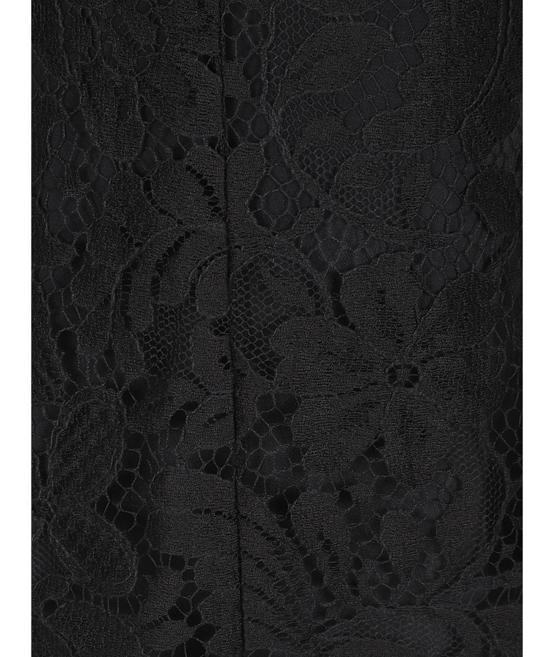 CHLOE Черная хлопковая юбка миди, фото 2