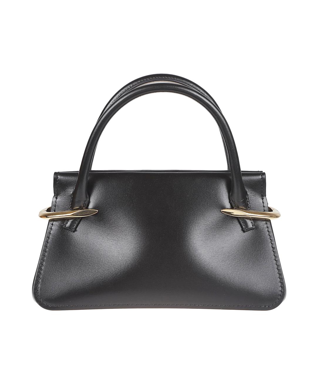 GIVENCHY Черная кожаная сумка тоут, фото 1