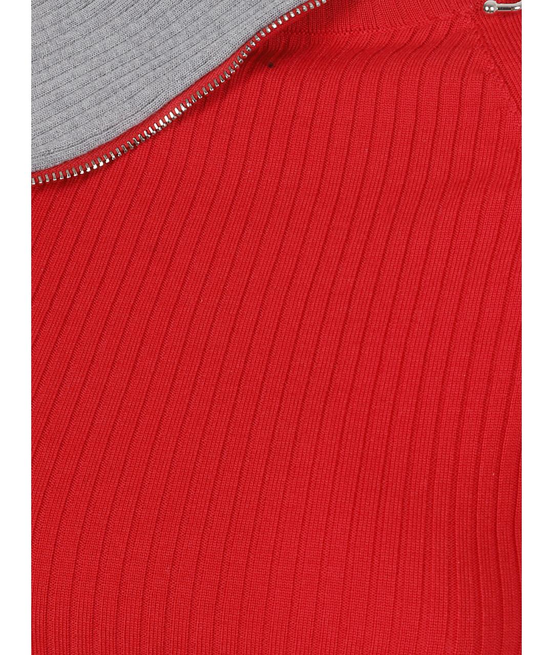 SPORTMAX Красный шерстяной джемпер / свитер, фото 2