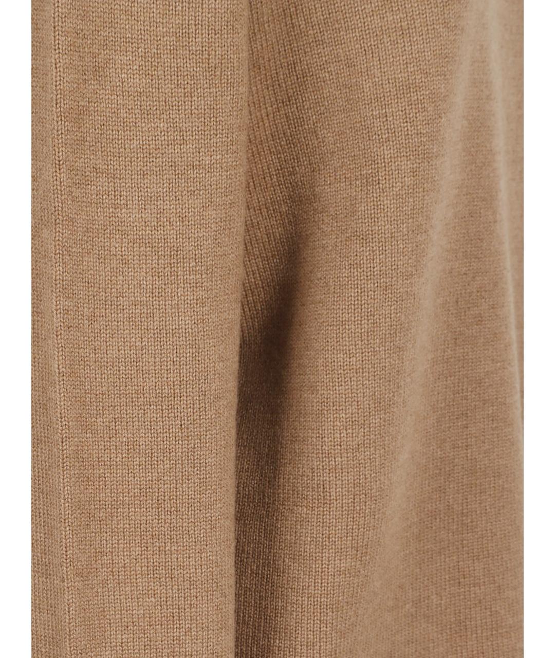 MAX MARA STUDIO Коричневый шерстяной джемпер / свитер, фото 2