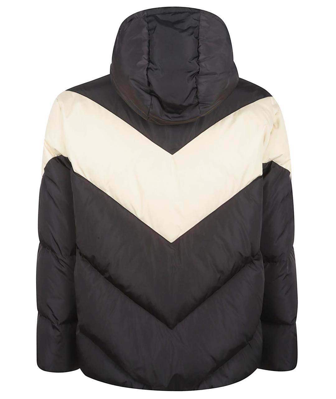 VALENTINO Черный синтетический пуховик, фото 3