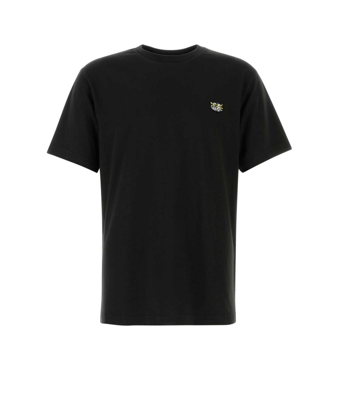 KENZO Черная хлопковая футболка, фото 1