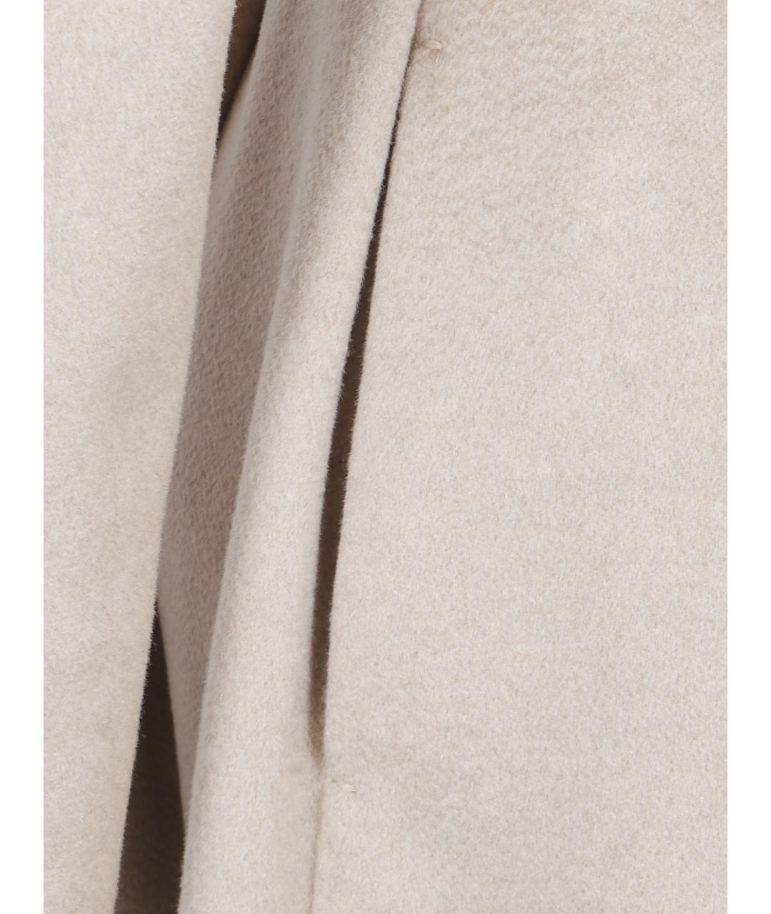MAX MARA STUDIO Бежевое кашемировое пальто, фото 2