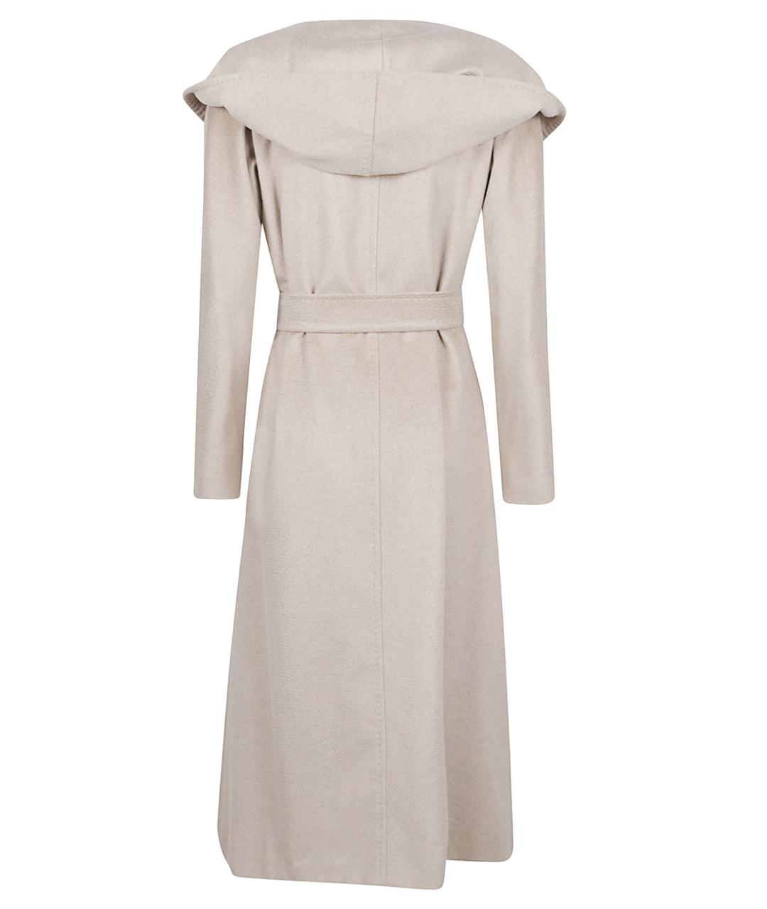 MAX MARA STUDIO Бежевое кашемировое пальто, фото 3