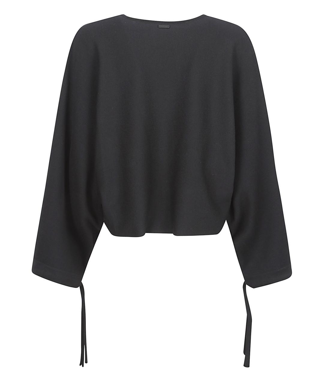 MAX MARA Черный шерстяной джемпер / свитер, фото 2