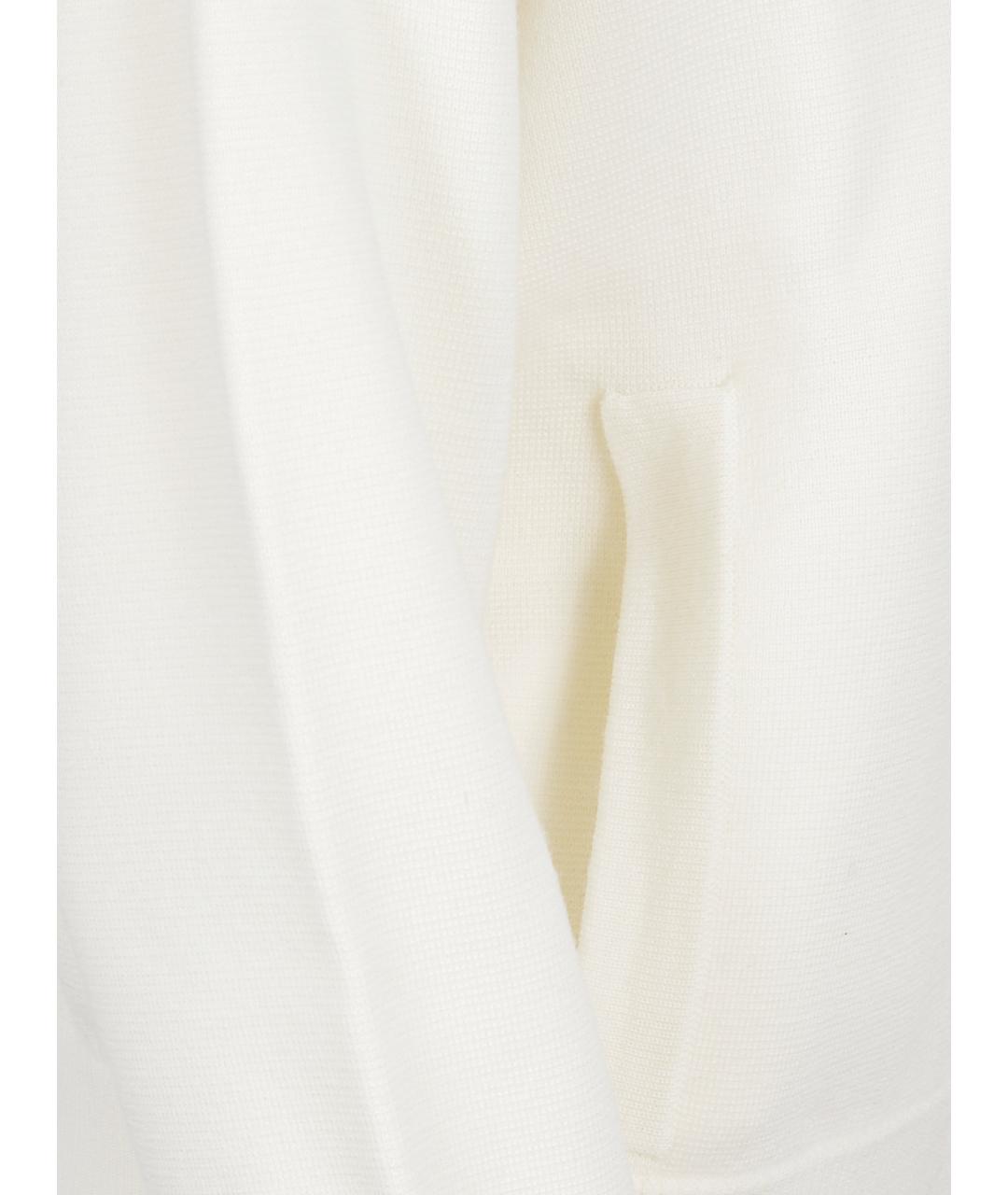 MAX MARA Белый шерстяной кардиган, фото 2