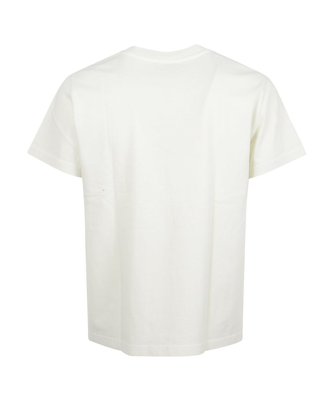 A.P.C. Белая хлопковая футболка, фото 3