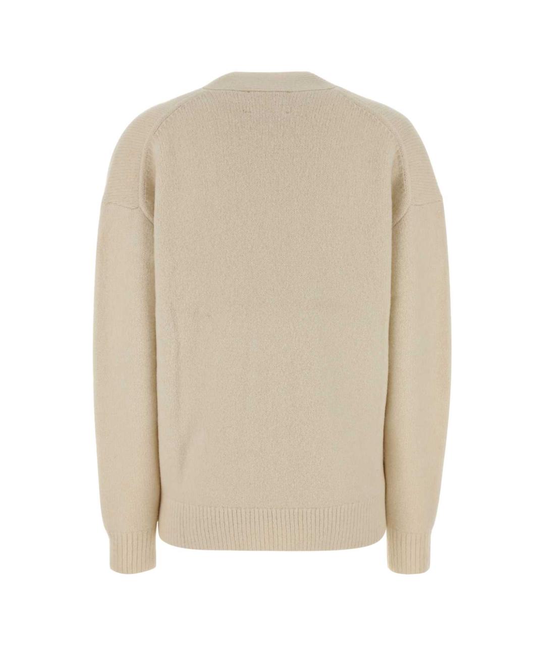 ISABEL MARANT Бежевый шерстяной кардиган, фото 2