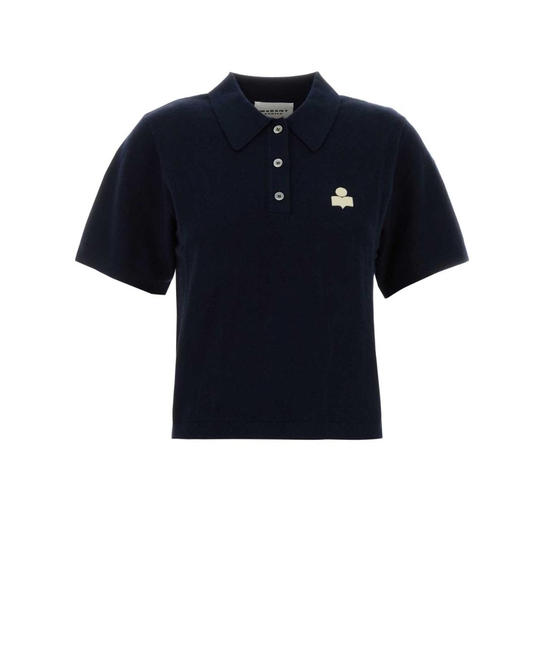 ISABEL MARANT Темно-синий хлопковый джемпер / свитер, фото 1