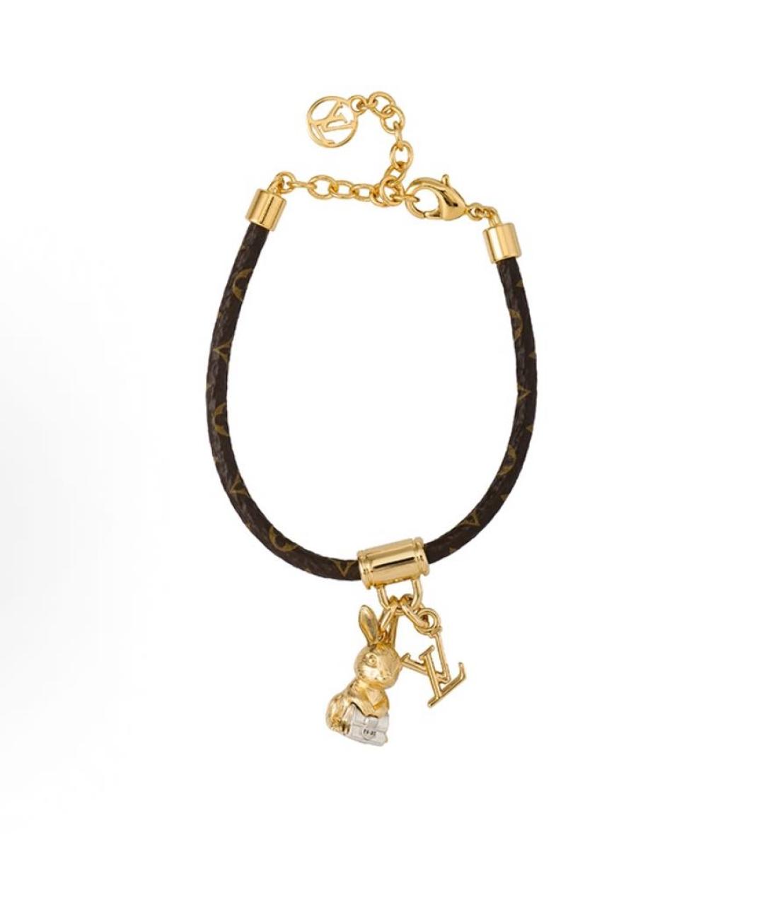 LOUIS VUITTON Коричневый браслет, фото 2