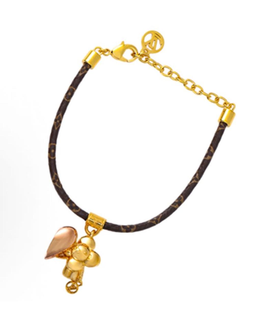 LOUIS VUITTON Коричневый браслет, фото 3