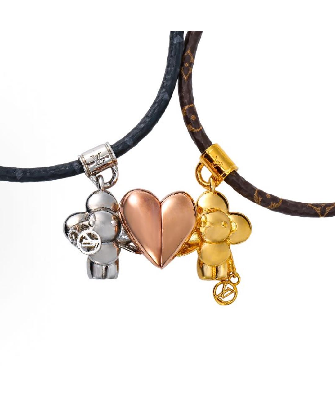 LOUIS VUITTON Коричневый браслет, фото 2