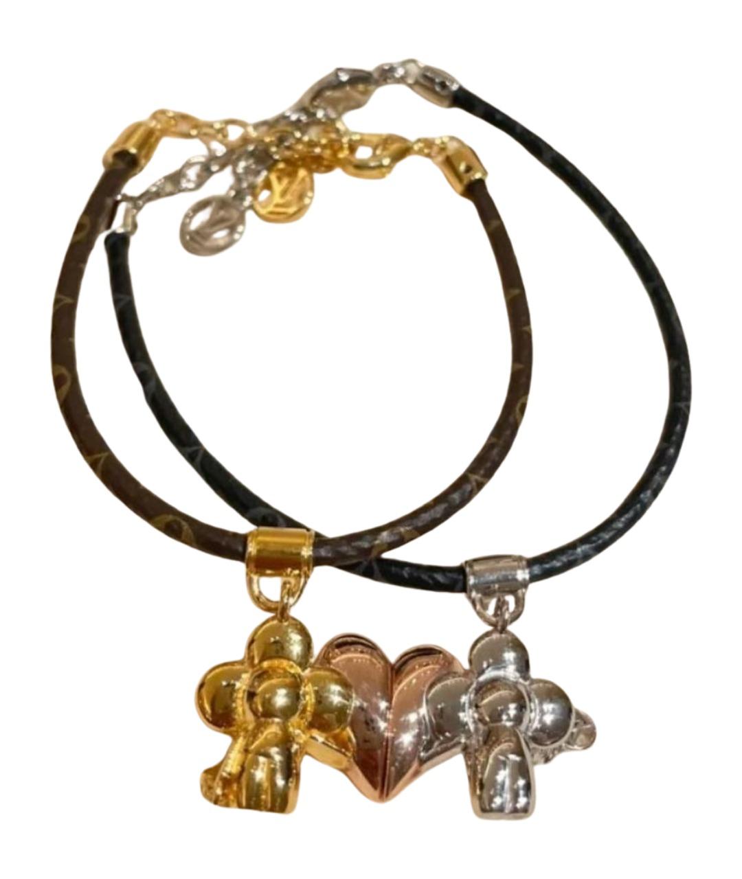 LOUIS VUITTON Коричневый браслет, фото 1