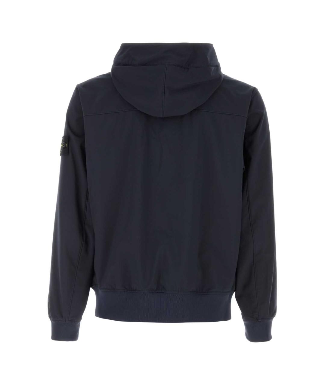 STONE ISLAND Синяя полиэстеровая куртка, фото 2