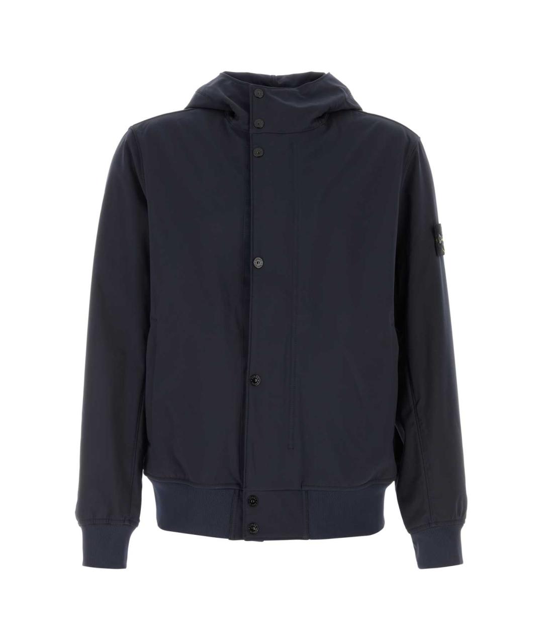 STONE ISLAND Синяя полиэстеровая куртка, фото 1