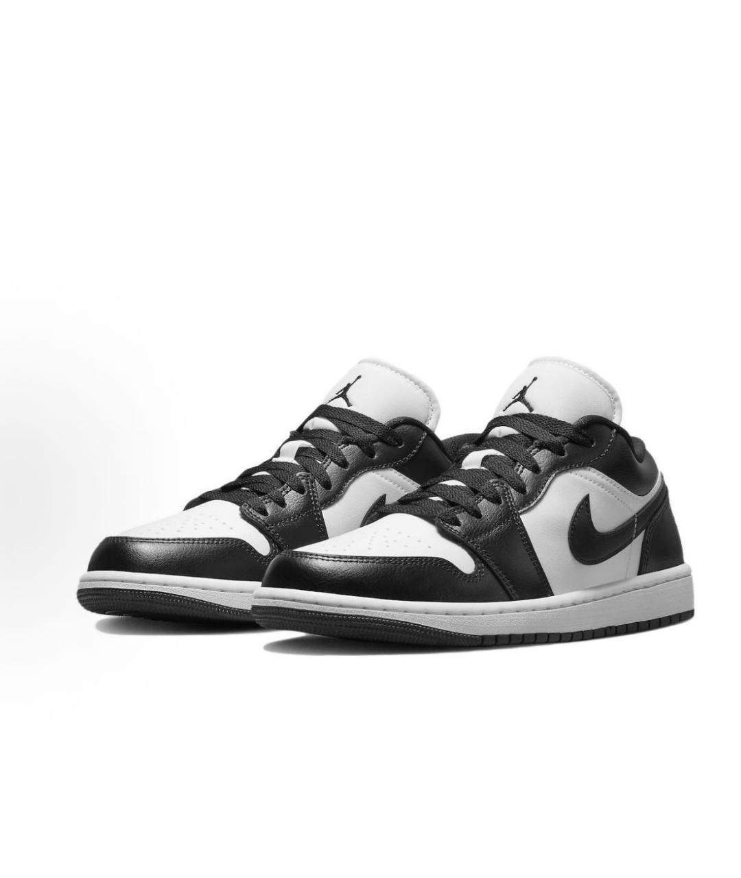 JORDAN Черные кожаные кроссовки, фото 2