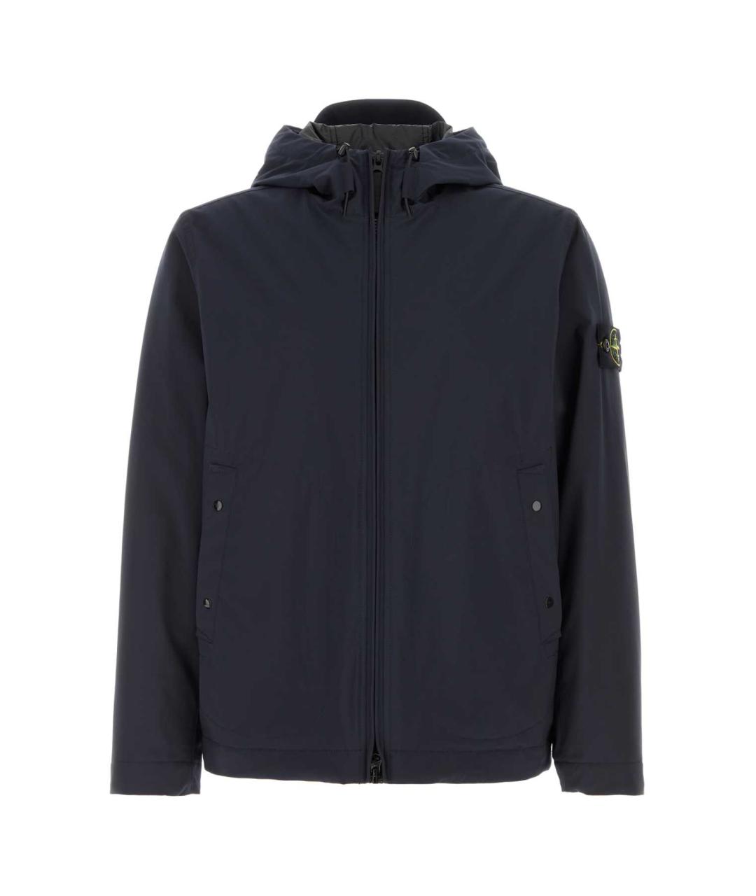 STONE ISLAND Синяя полиэстеровая куртка, фото 1