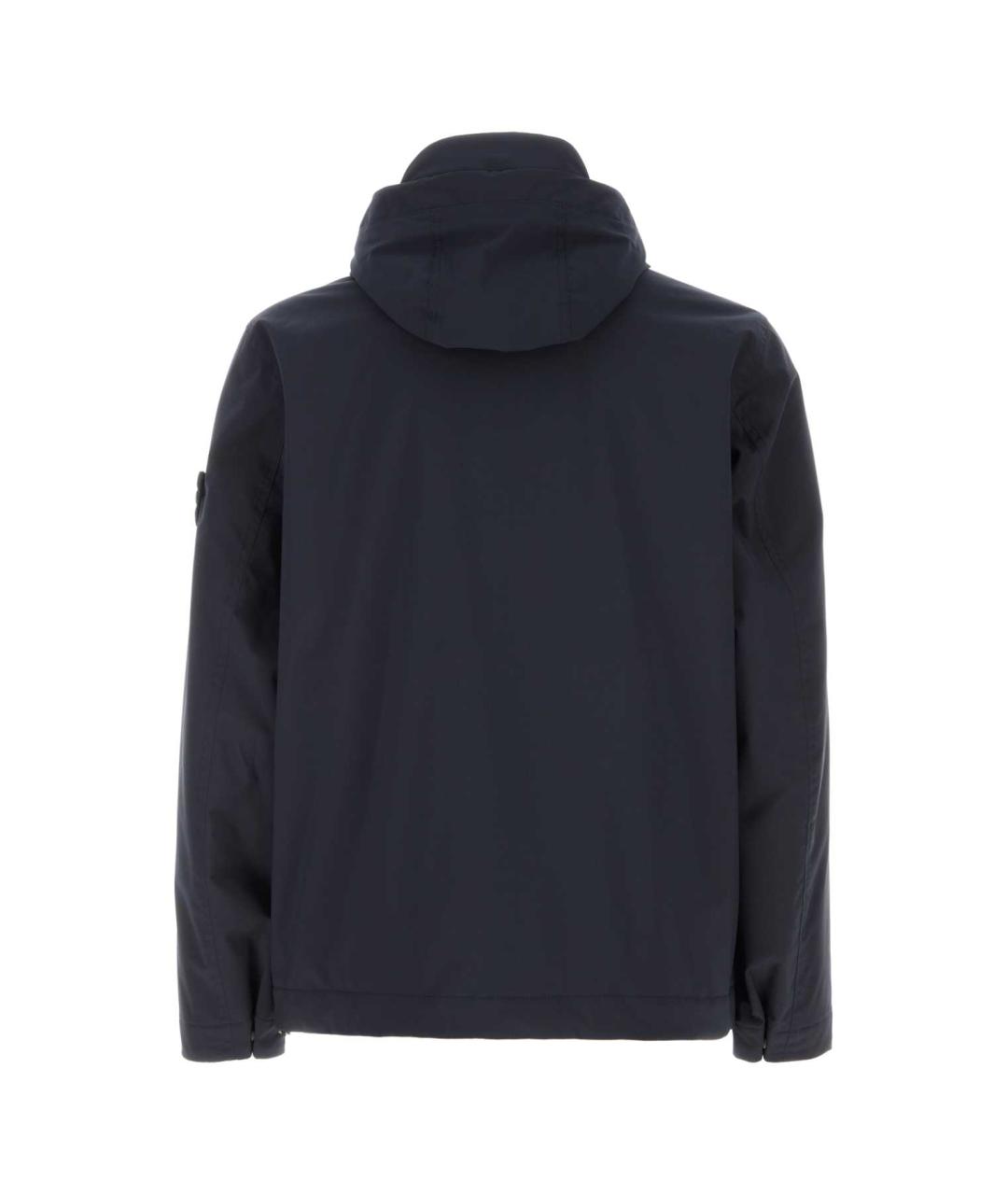 STONE ISLAND Синяя полиэстеровая куртка, фото 2