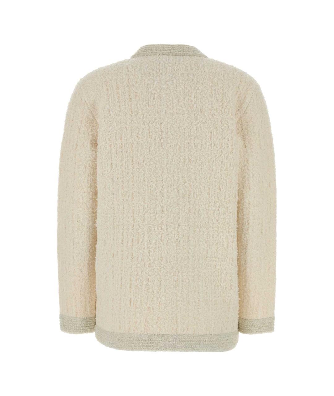 GUCCI Бежевый шерстяной кардиган, фото 2