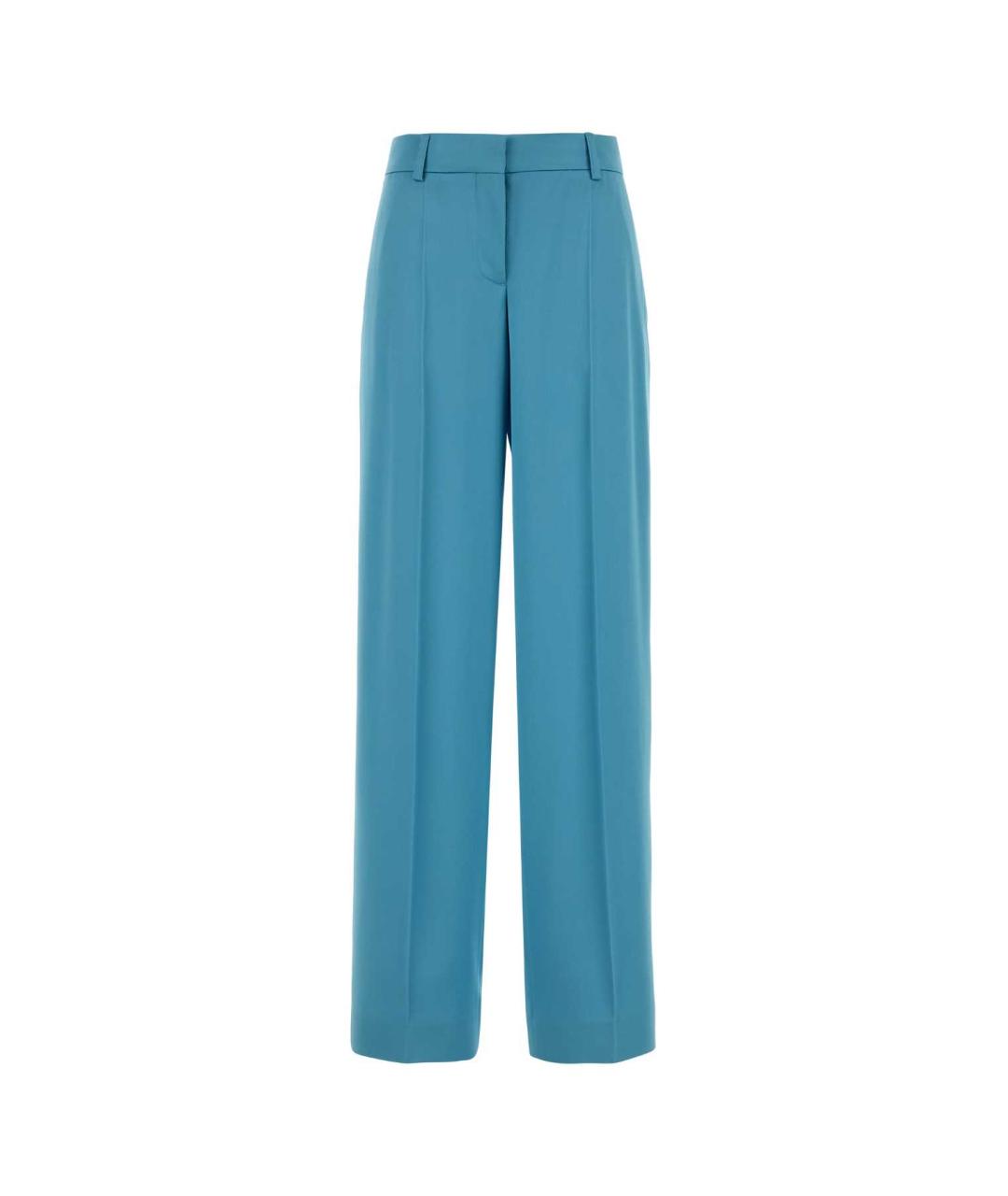 STELLA MCCARTNEY Голубые прямые брюки, фото 1