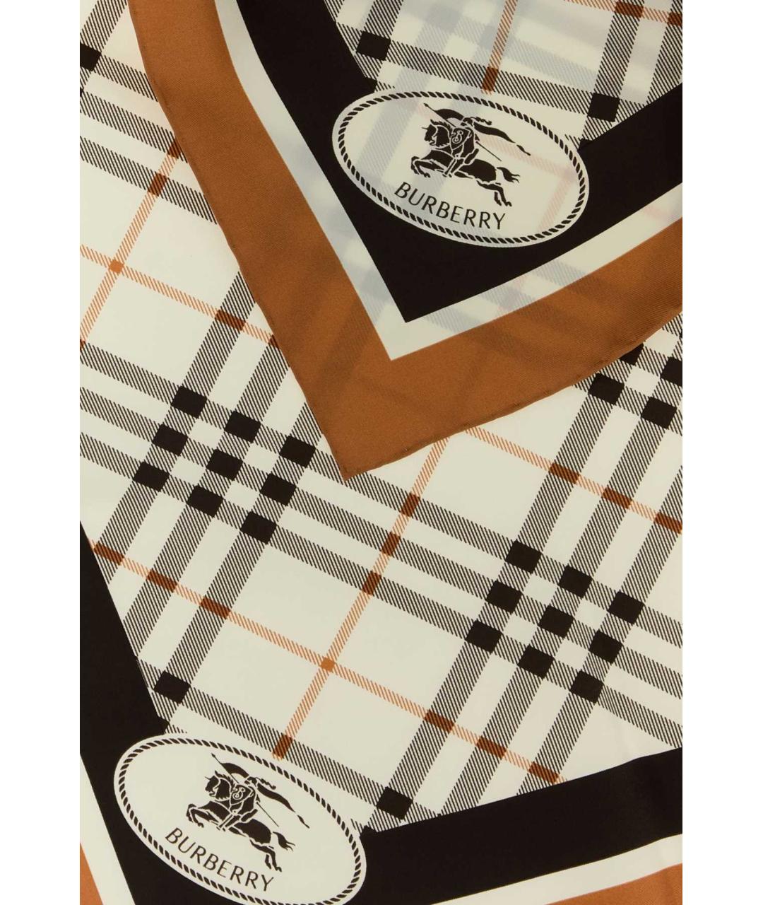 BURBERRY Мульти шелковый шарф, фото 2