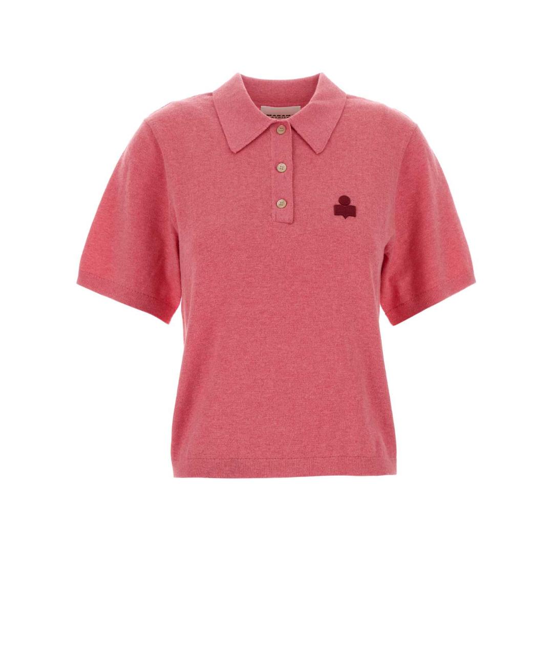 ISABEL MARANT Розовый хлопковый джемпер / свитер, фото 1