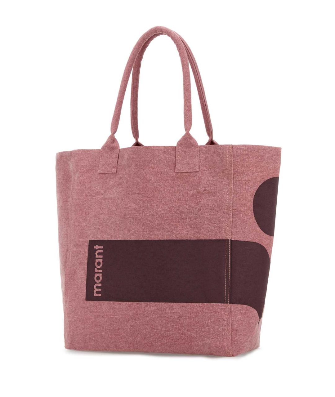 ISABEL MARANT Розовая деним сумка тоут, фото 2