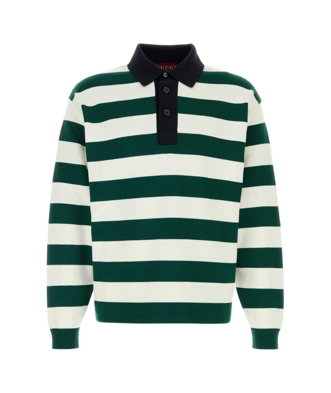 GUCCI Мульти шелковый джемпер / свитер, фото 1