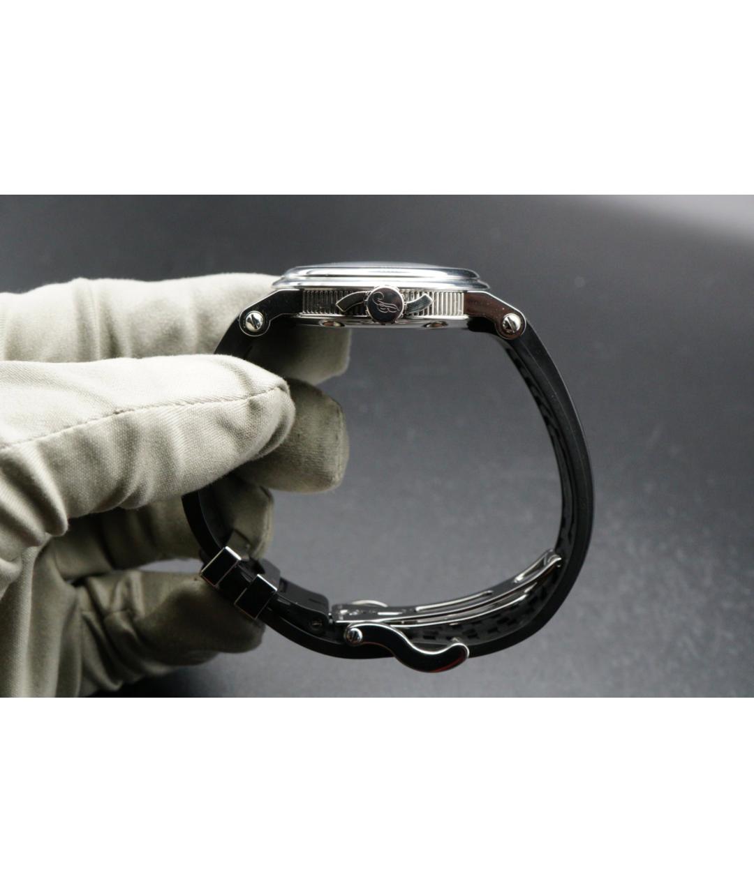 Breguet Серые металлические часы, фото 5