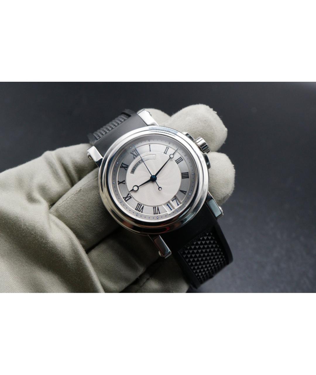 Breguet Серые металлические часы, фото 4