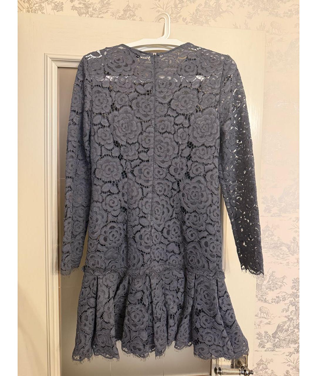 DKNY Серое полиэстеровое платье, фото 2