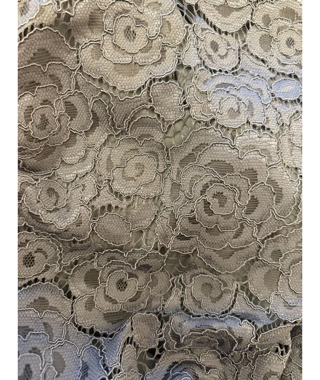 DKNY Серое полиэстеровое платье, фото 4