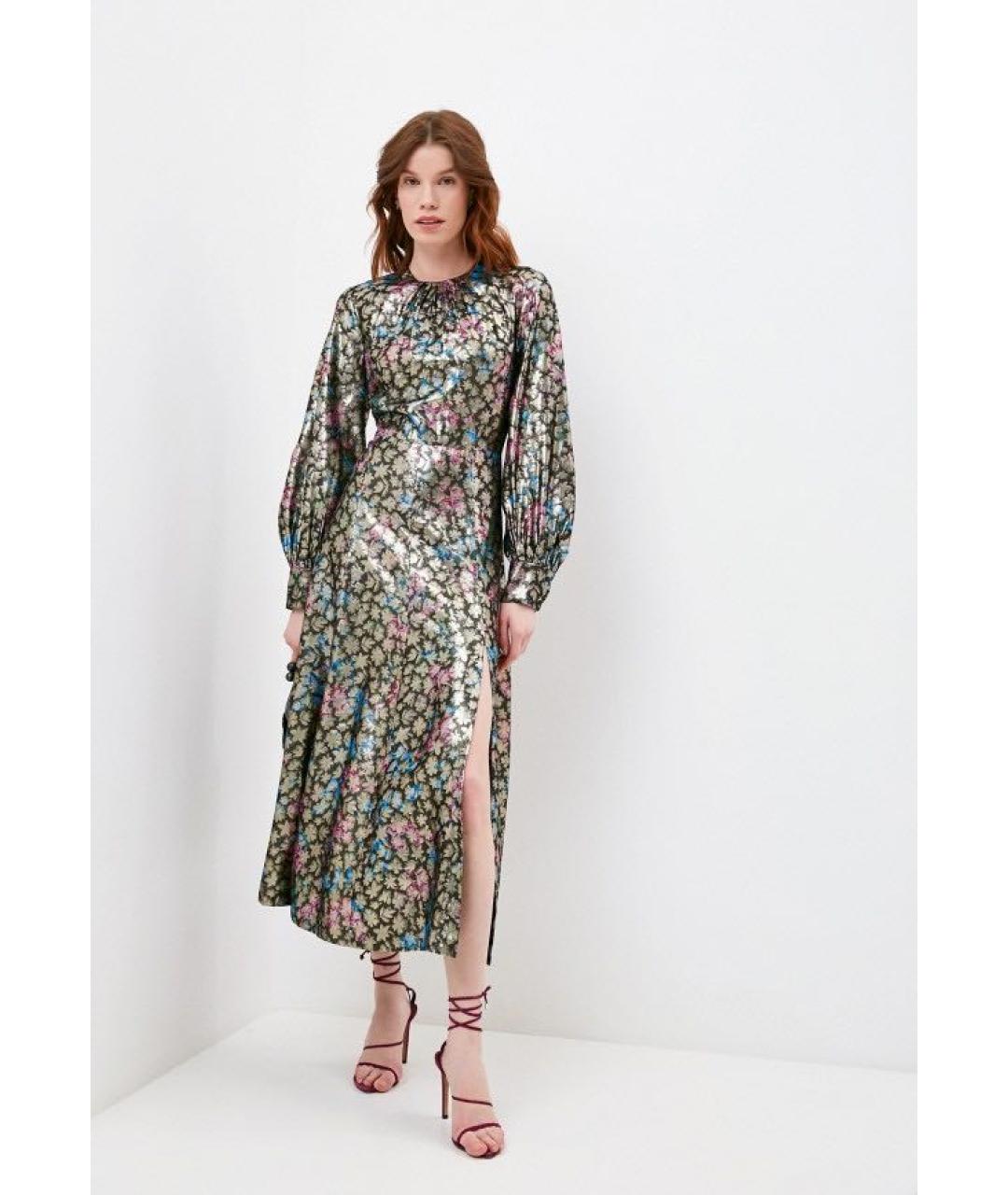 SANDRO Мульти вискозное платье, фото 2