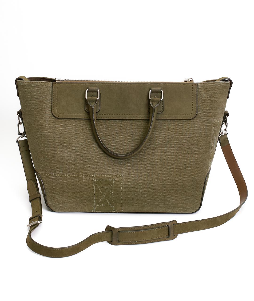 READYMADE Хаки тканевая сумка тоут, фото 3