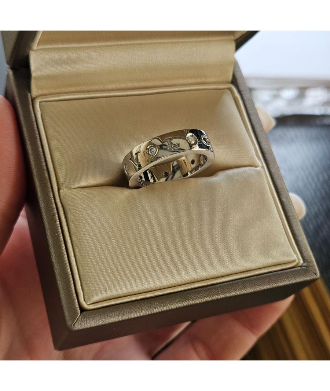 BVLGARI Серебряное кольцо из белого золота, фото 3