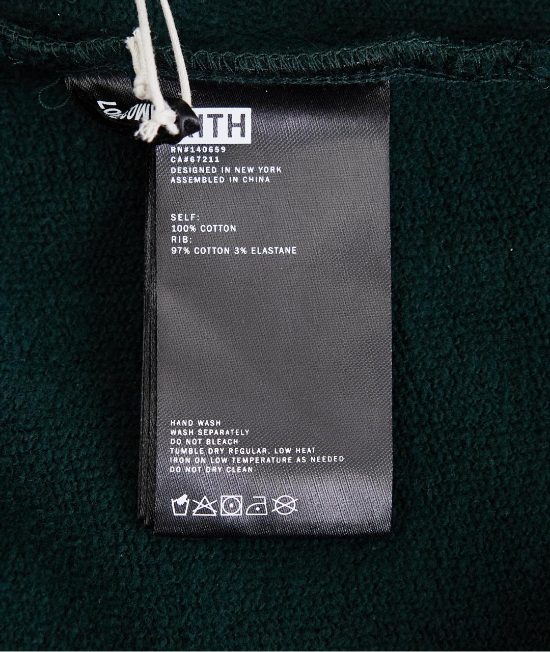 KITH Зеленый хлопковый джемпер / свитер, фото 6