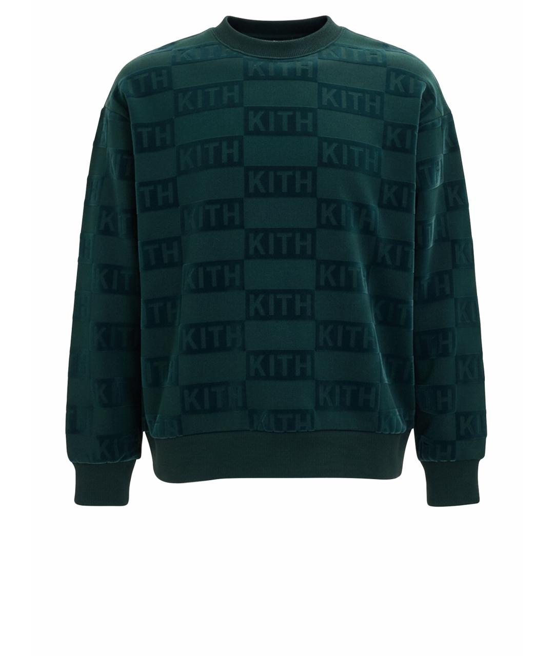 KITH Зеленый хлопковый джемпер / свитер, фото 1