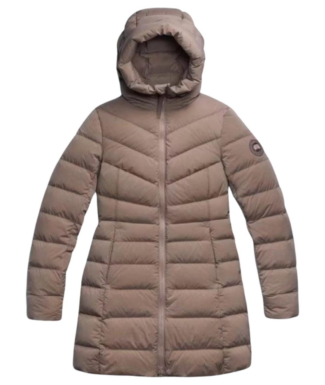 CANADA GOOSE Серый полиамидовый пуховик, фото 1