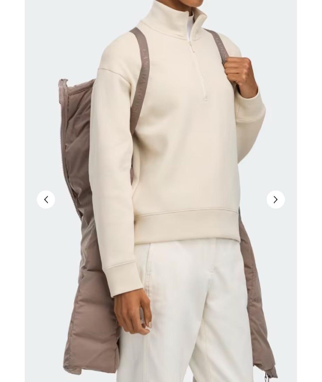 CANADA GOOSE Серый полиамидовый пуховик, фото 7