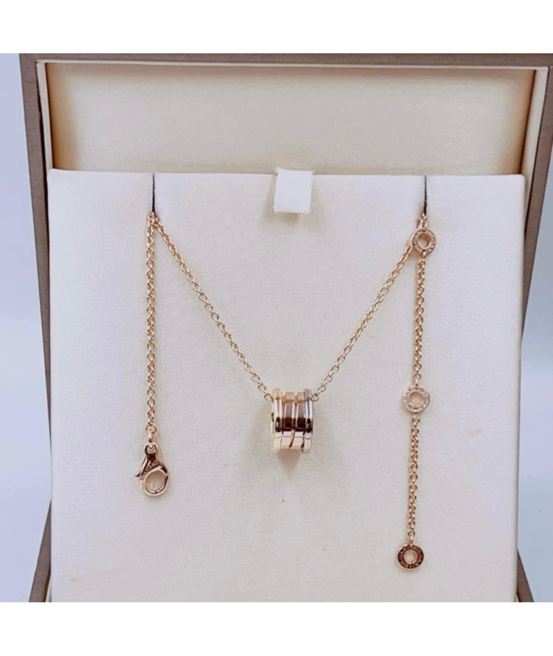 BVLGARI Мульти колье из розового золота, фото 6