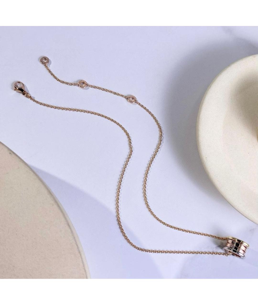 BVLGARI Мульти колье из розового золота, фото 3